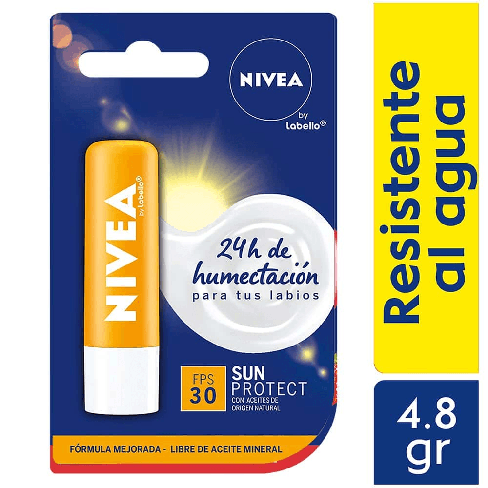 Protector Labial Nivea Sun Protect FPS30