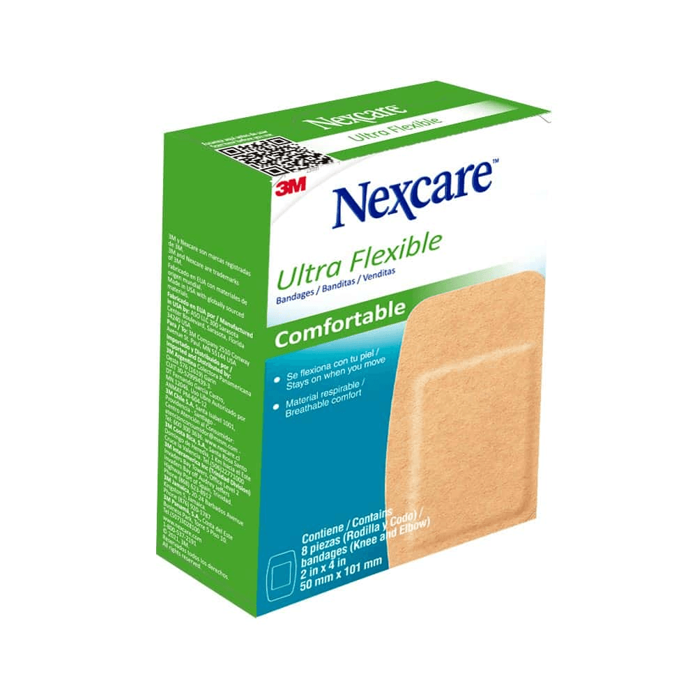 CAJA 8 UN Nexcare Ultra Flexibles Bandages