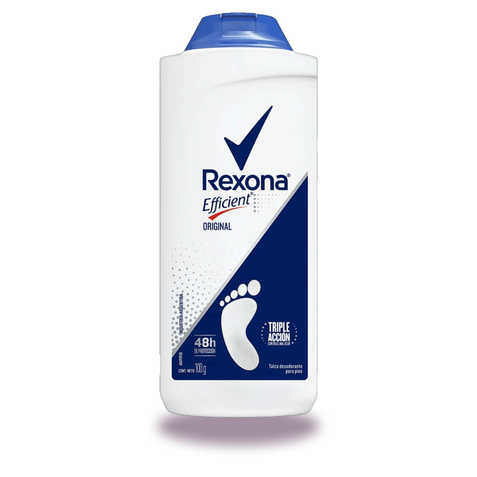 FRASCO 100 GR Talco Desodorante Rexona Para Pies Original