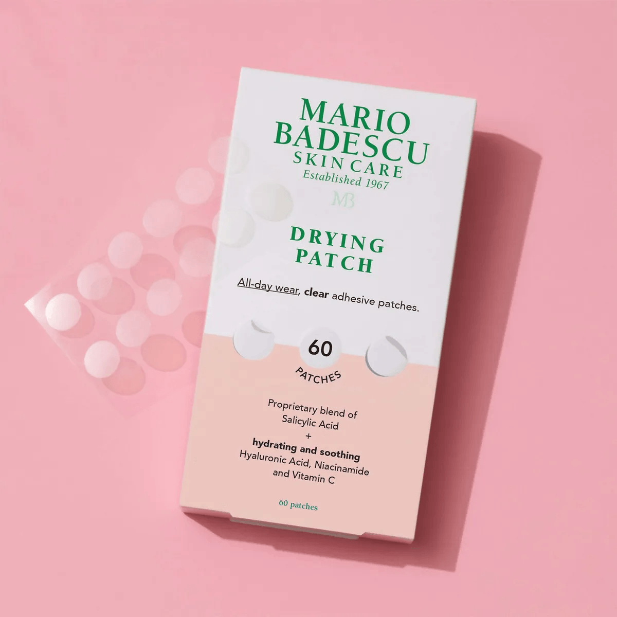 MARIO BADESCU Parche Secante Imperfecciones 60 Unds