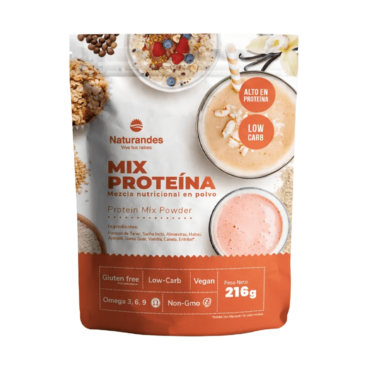 VEGAN PROTEIN NATURANDES 216GR