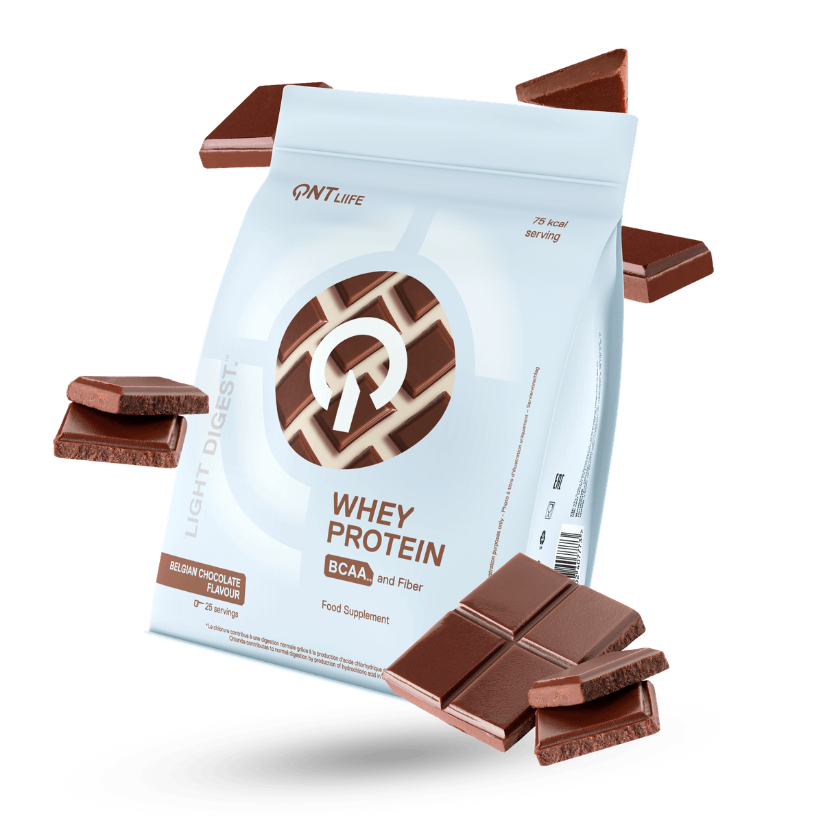 PROTEINA WHEY LIGHT DIGEST CHOCOLATE QNT 500GR