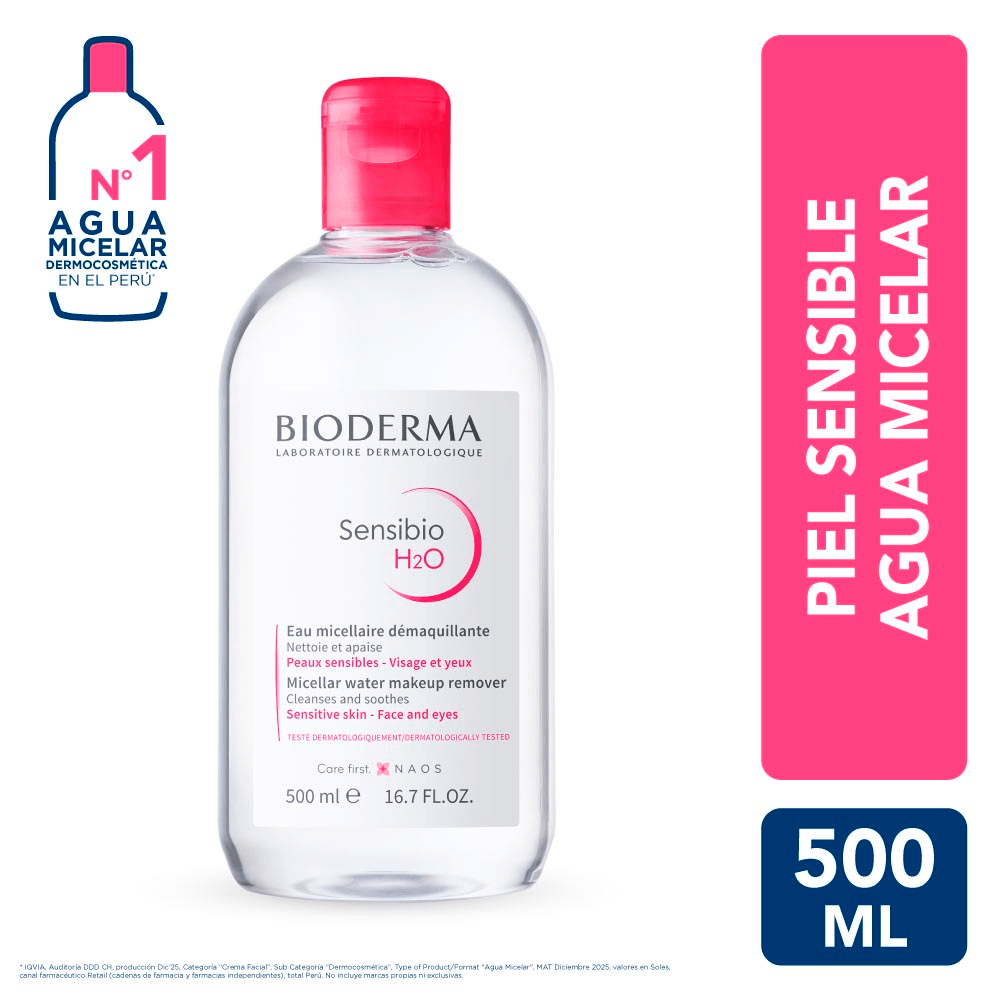 Solución Micelar Sensibio H2O Bioderma