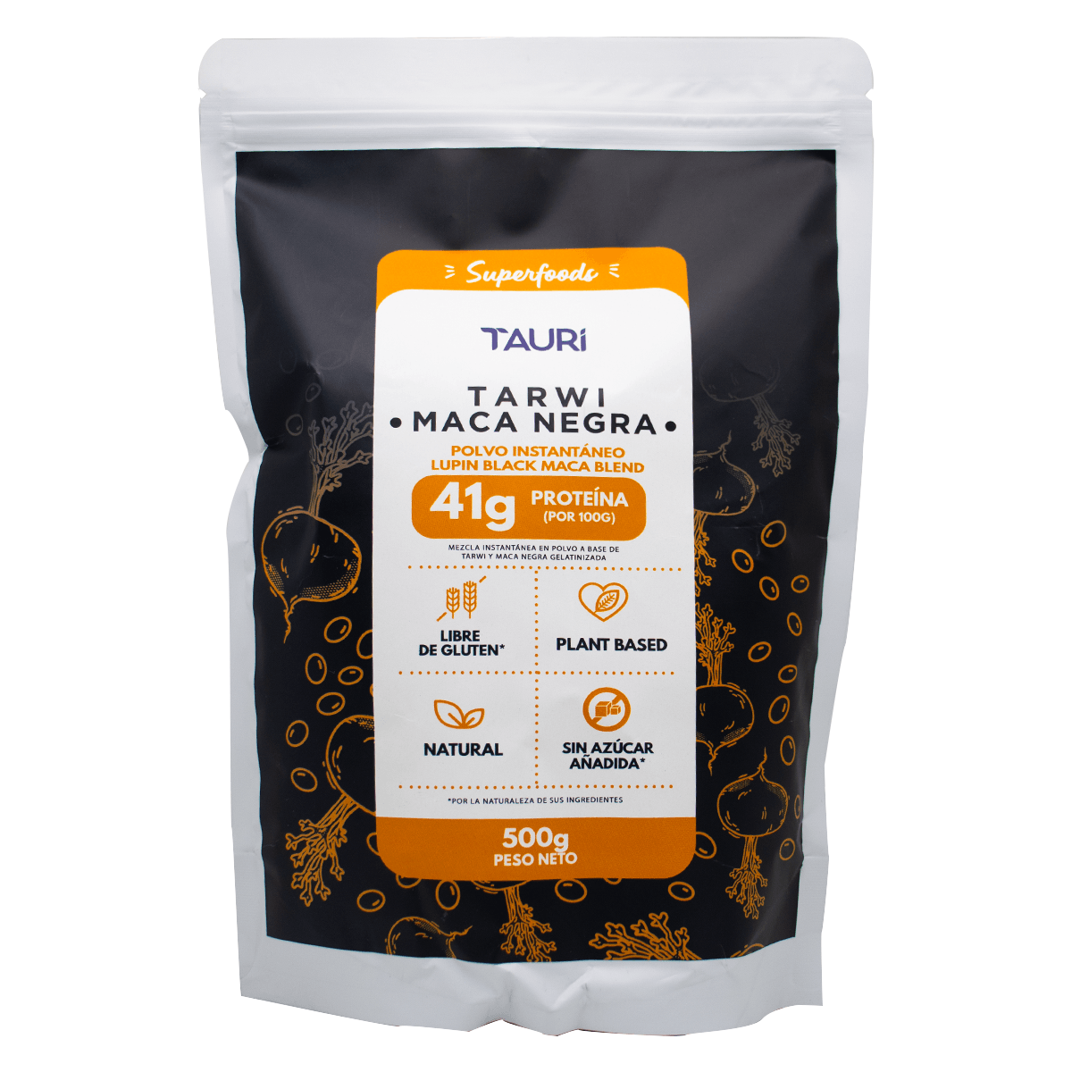 Tarwi con Maca Negra Tauri X500GR