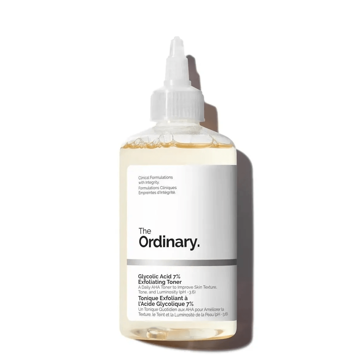 he Ordinary Tónico Exfoliante De Ácido Glicólico 7% - 100ml Momento de aplicación Noche Tipo de piel Normal