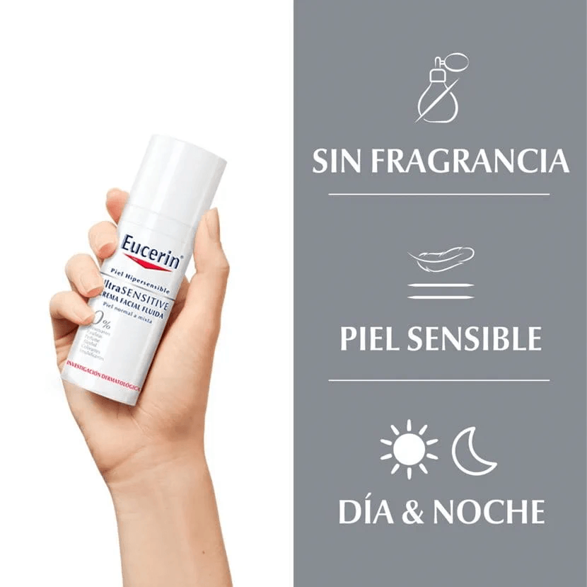 Eucerin Ultra Sensitive Crema Facial Fluida