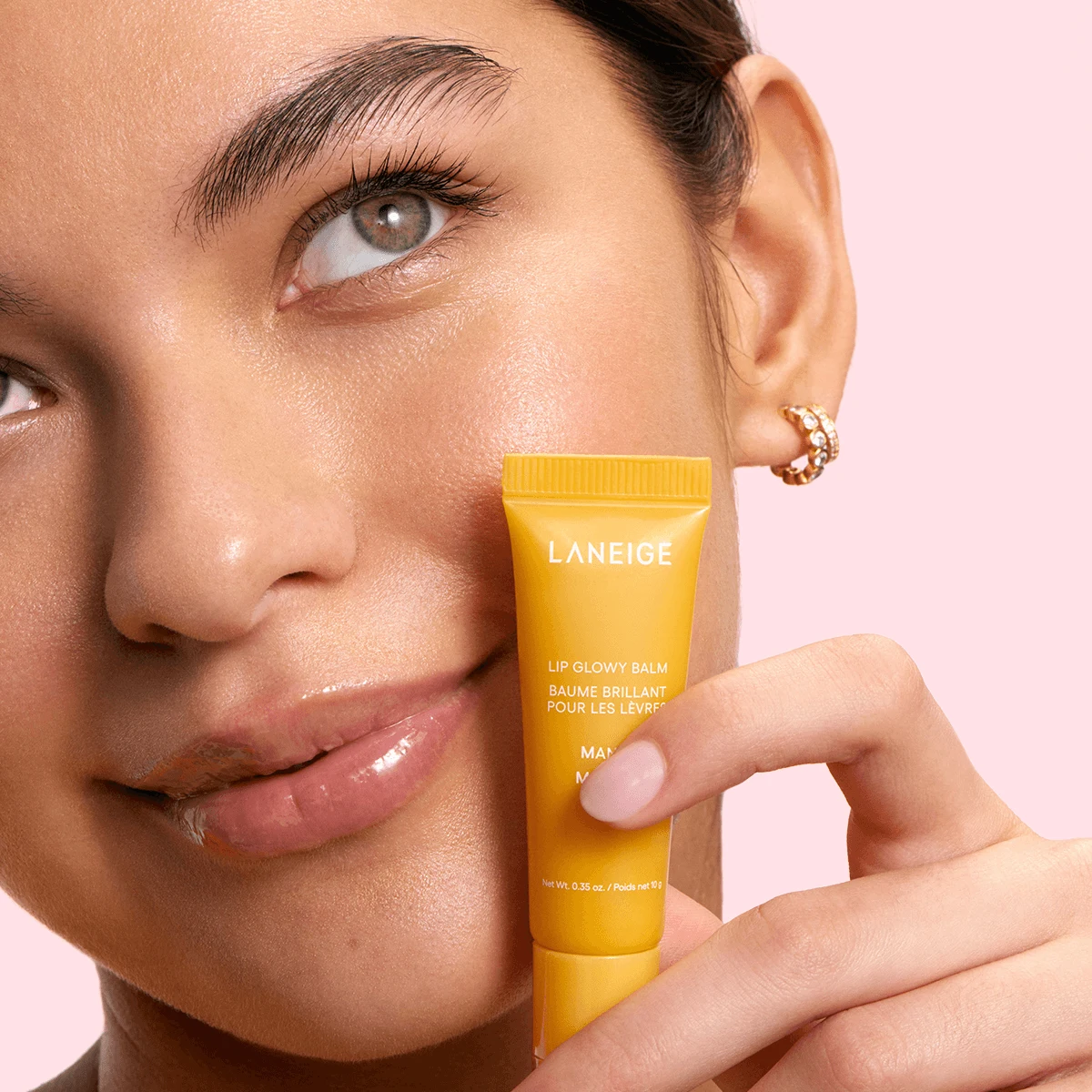 Bálsamo Labial Laneige Lip Glowy Balm Mango 10Gr 3