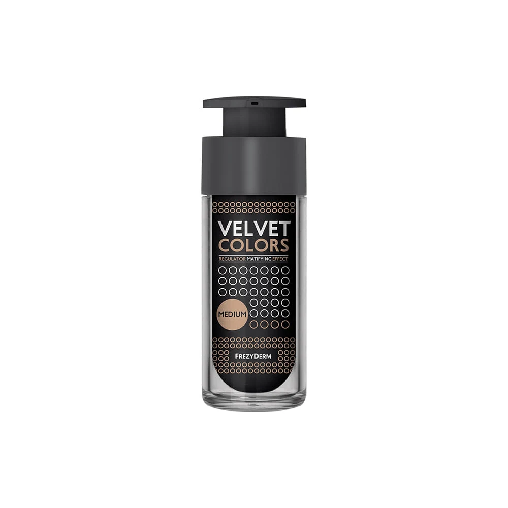 Base Velvet Colors Medium 30 ml Frezyderm Maquillaje