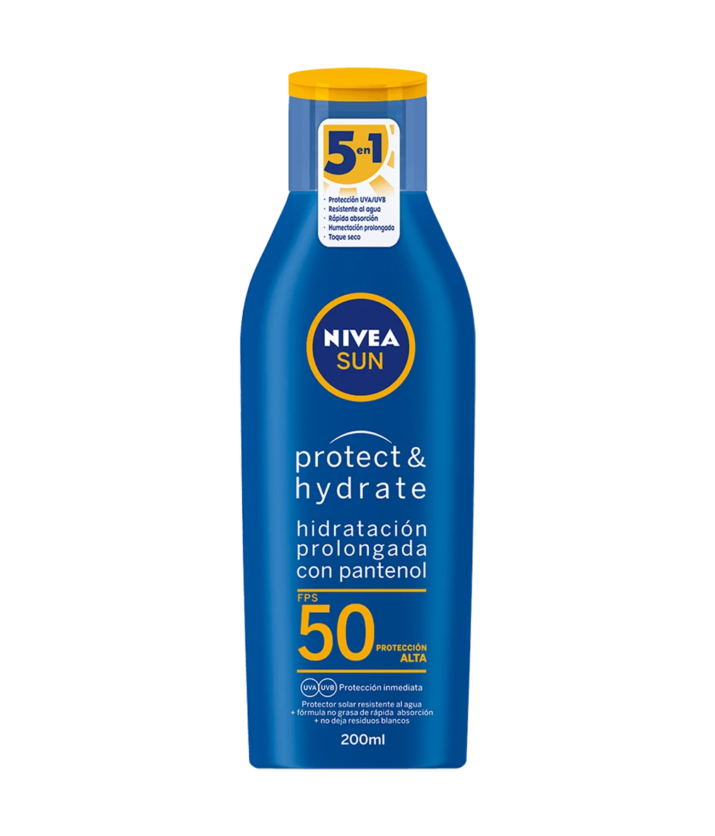 Bloqueador NIVEA Sun Protege e Hidrata FPS50 200ml 2