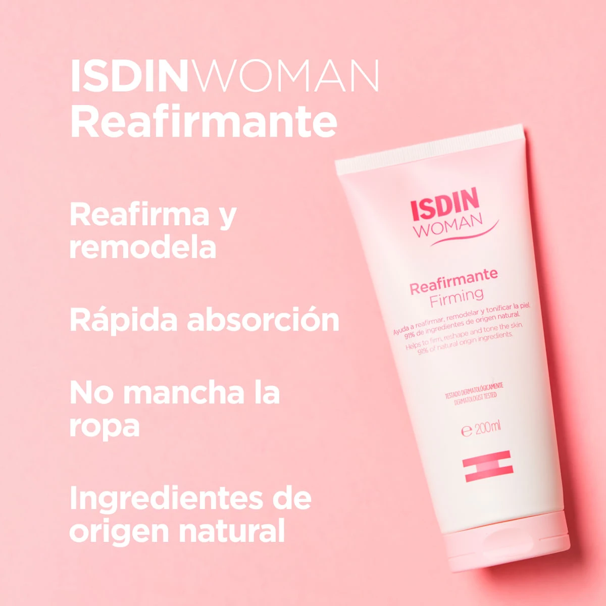 Crema Corporal Reafirmante ISDIN Woman 2