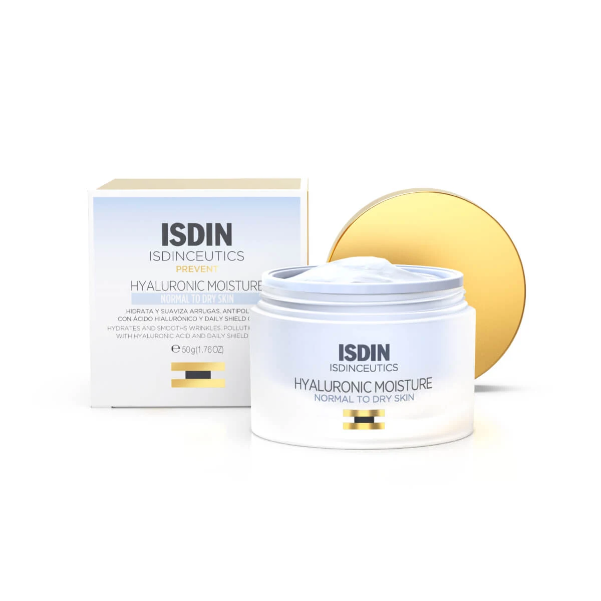 Crema Hidratante Isdinceutics Hyaluronic Moisture Normal Skin 50Ml