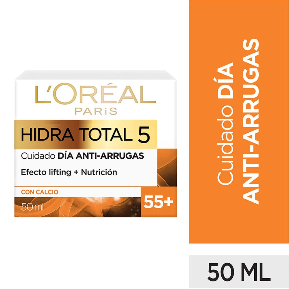 Crema Humectante Anti-Arrugas Ht5 Expert +55 50 Ml L'Oréal Paris Skin Care