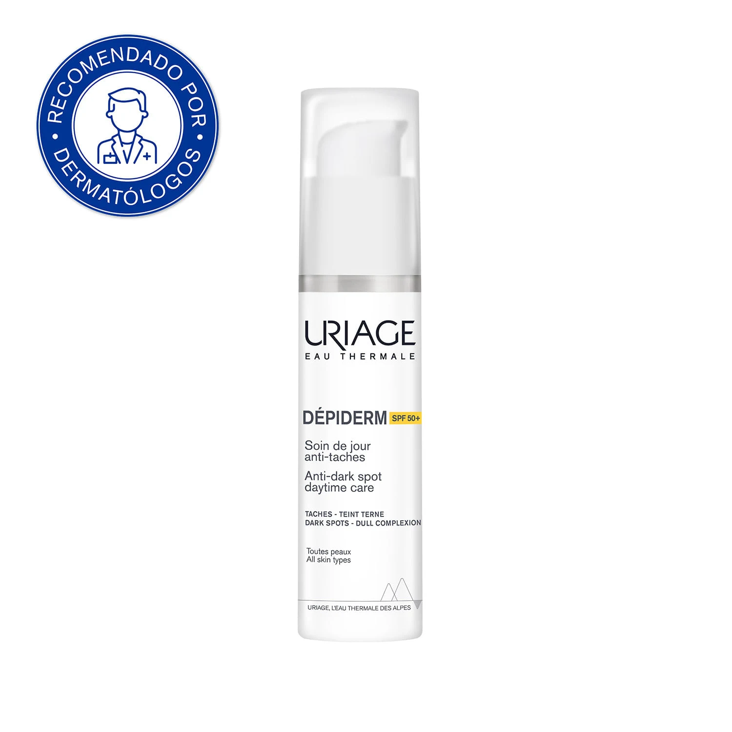 Cuidado De Día Antimanchas SPF50+ Uriage Dépiderm 30ml