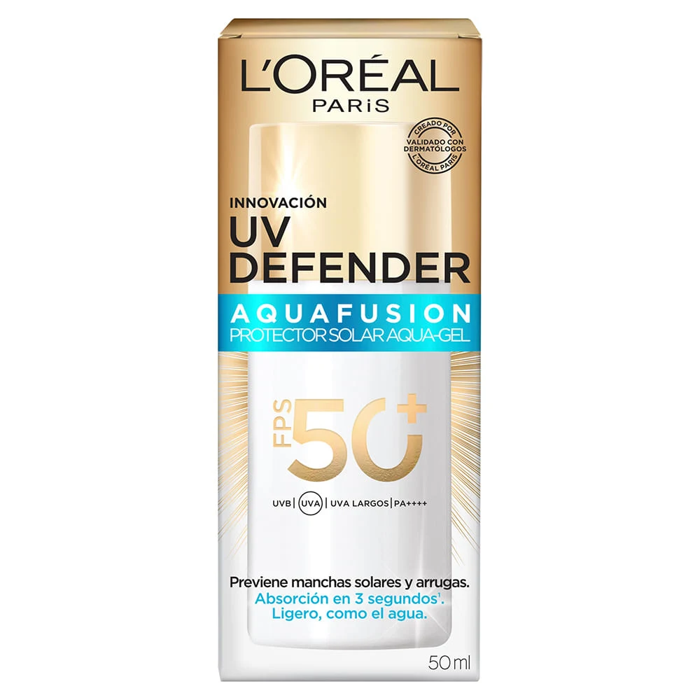 Duo Bloqueador UV Aqua Fusion + UV Defender Fluido 3