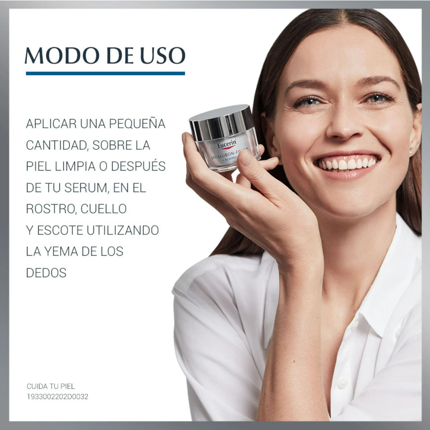 Eucerin Crema Facial de Día para Piel Seca FPS15 Hyaluron-Filler + 3x Effect 50ml 3