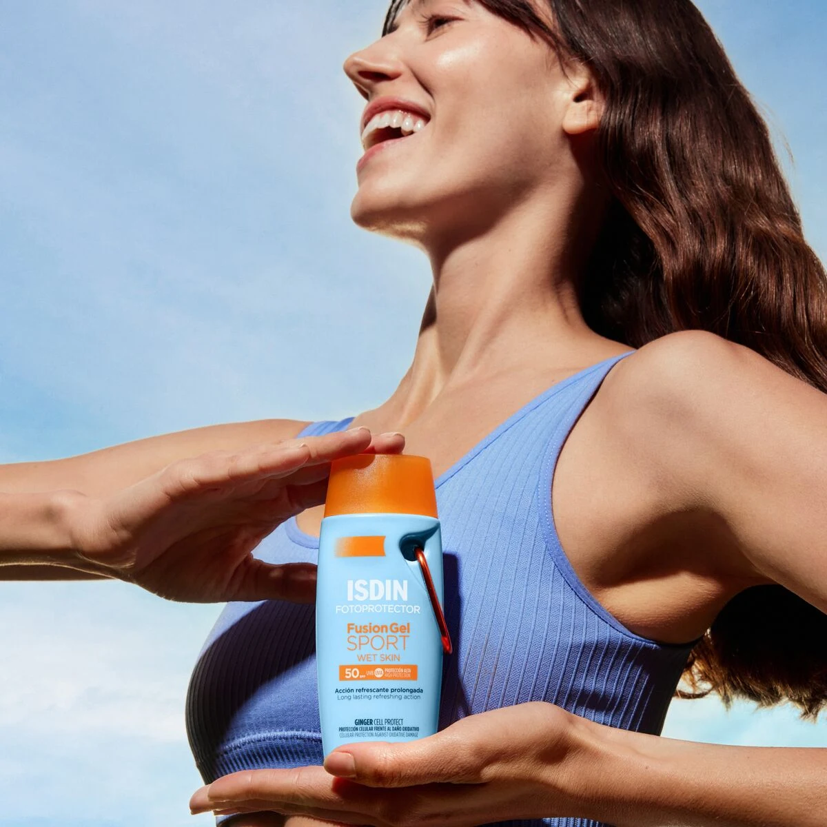 Fotoprotector Isdin Fusion Gel Sport spf50 100 ml 2