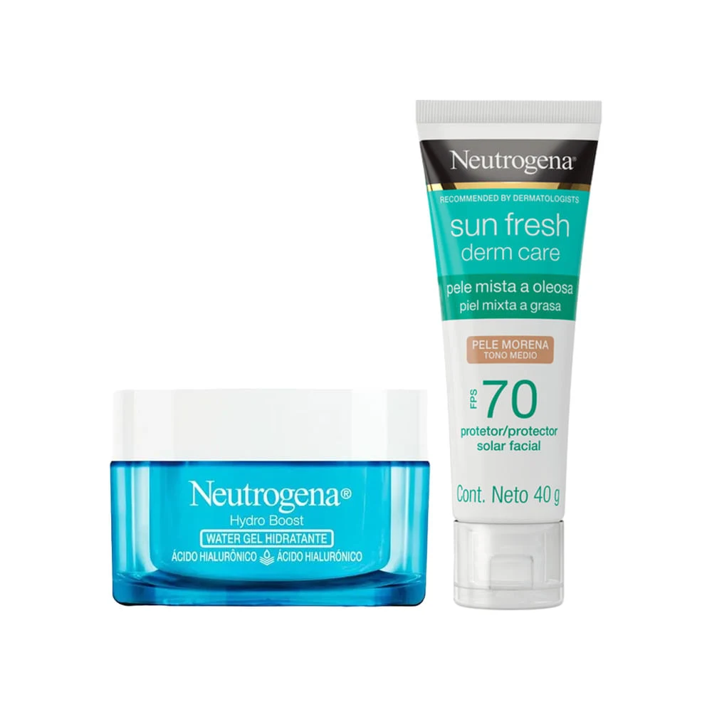 Hydroboost Water Gel x 50g + Derm Care tono Claro