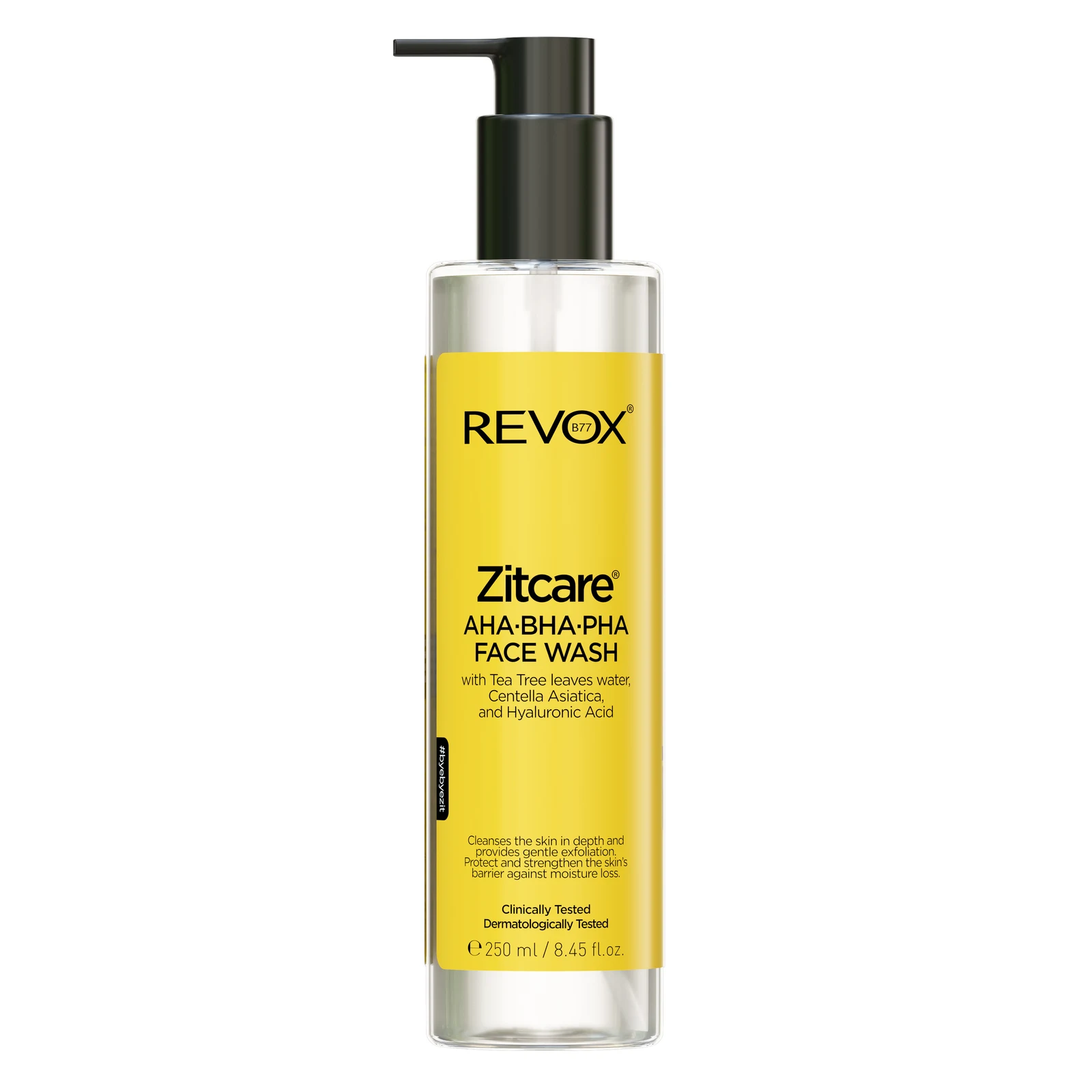 Limpiador Facial Revox Zitcare Aha.Bha.Pha. Face Wash 250Ml