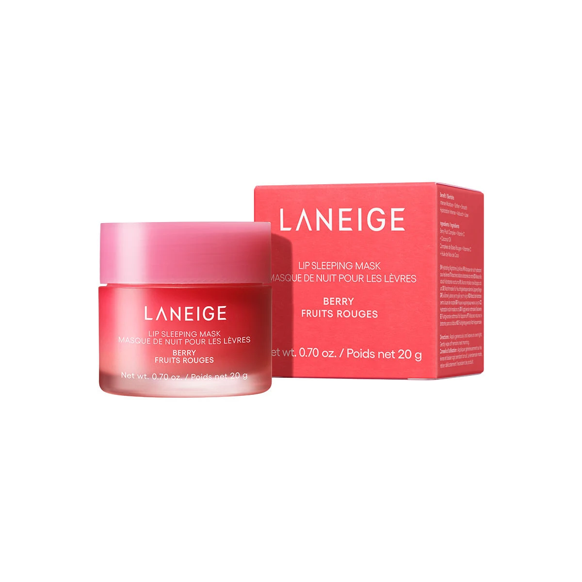 Mascarilla Labial Lip Sleeping Mask Berry Laneige 20Gr 2