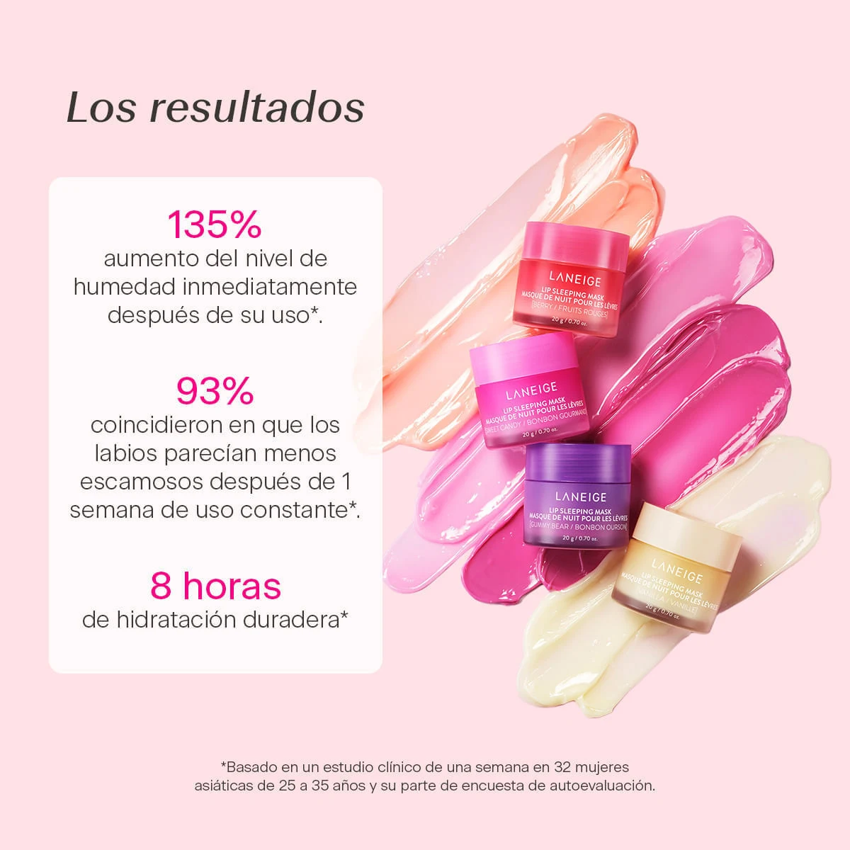 Mascarilla Labial Lip Sleeping Mask Vainilla Laneige 20Gr 5