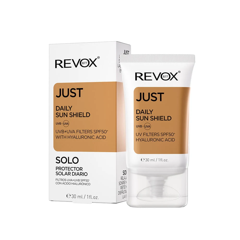 Protector Solar Diario SPF 50+ Just Con Acido Hialuronico Revox