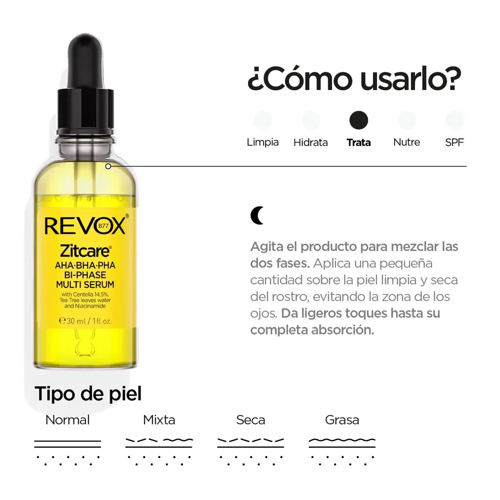 Sérum Revox Zitcare Aha.Bha.Pha. Multi Serum 30Ml 5