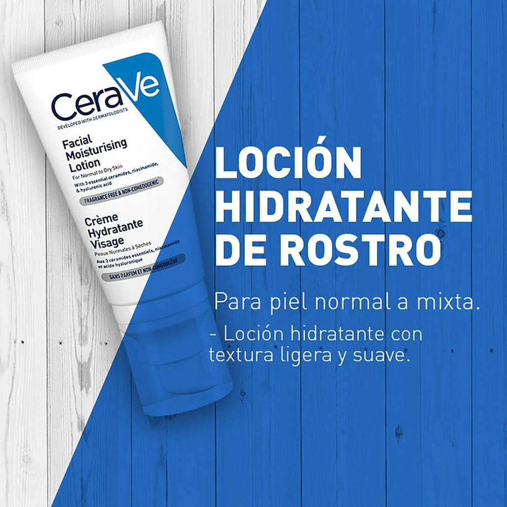 Set Gel Limp Cerave 236ml + Loc Hid Cv Facial Ultra Ligera 52ml + Crema Cv Contorno De Ojos 14 ml 2