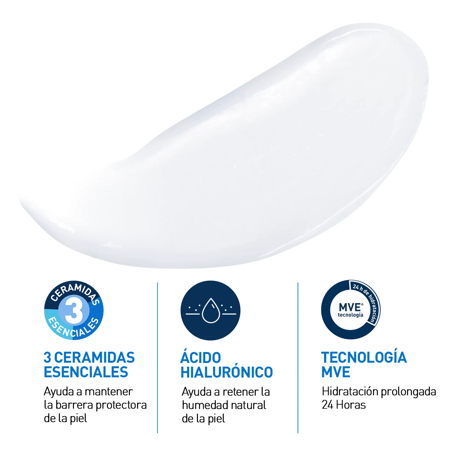Set Gel Limp Cerave 236ml + Loc Hid Cv Facial Ultra Ligera 52ml + Crema Cv Contorno De Ojos 14 ml 3