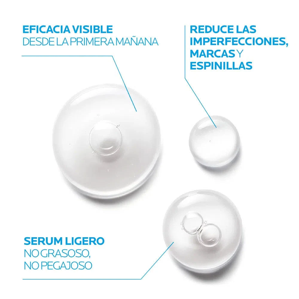 Set Sérum La Roche Posay Effaclar Ultra Concentrado 30ml + Gel Limpiador Facial La Roche Posay Effaclar 200ml 3