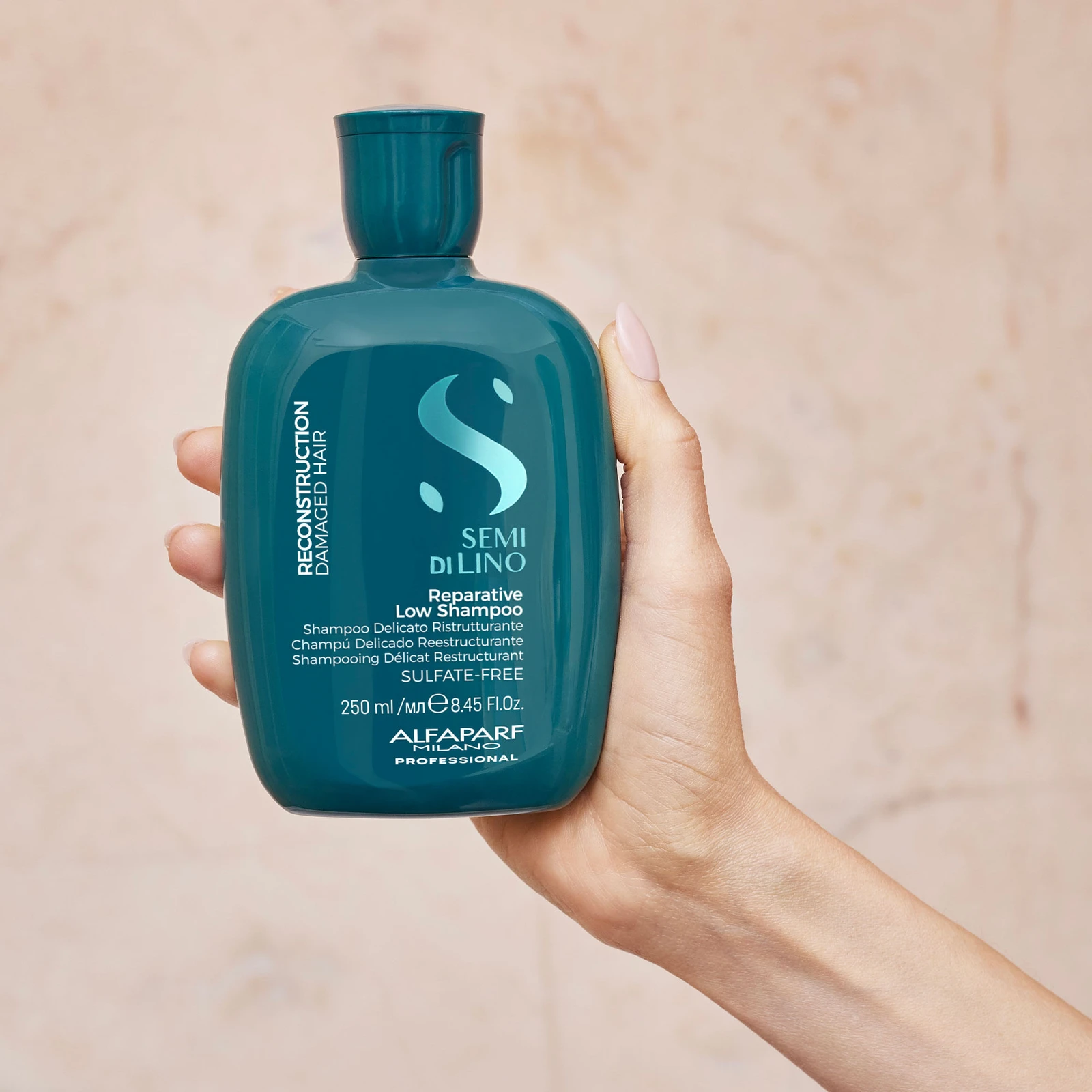 Shampoo Diamond Illuminating Reparación 250ml Alfaparf Milano 5