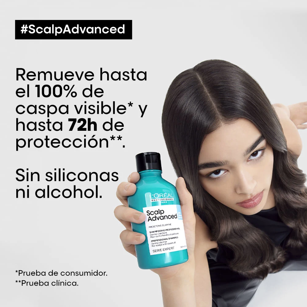 Shampoo L'Oréal Professionnel Scalp Advanced Anti-Dandruff 300 ml 3