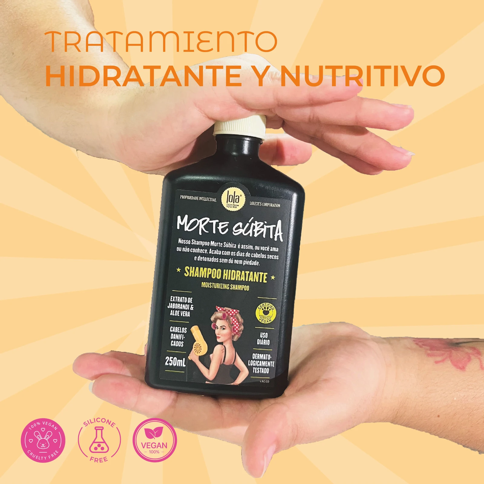 Shampoo Lola Cosmetics Morte Subita 250 ml 3