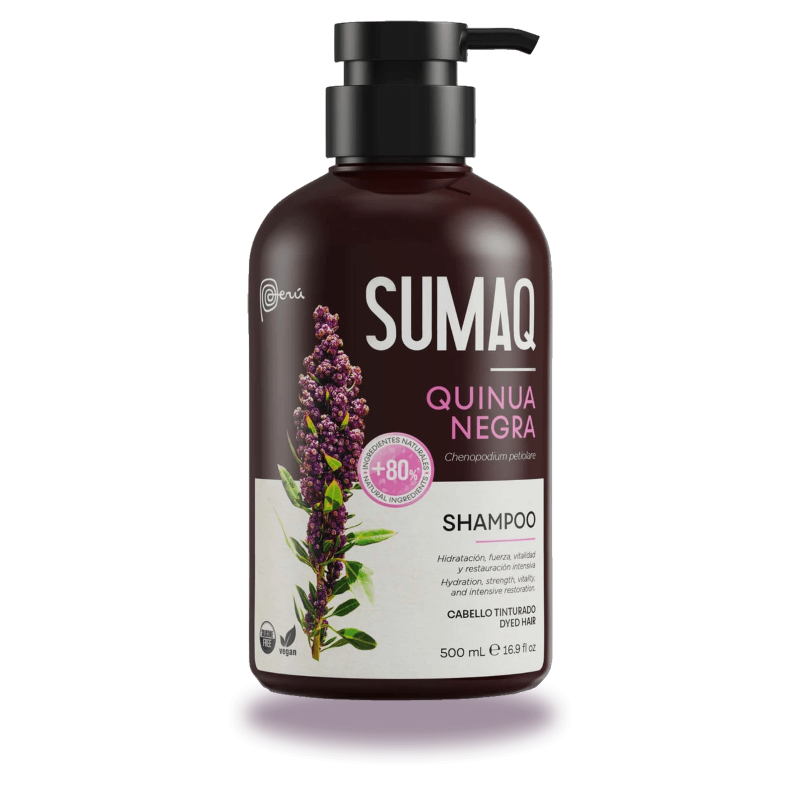 Shampoo Quinua Negra 500ml Sumaq