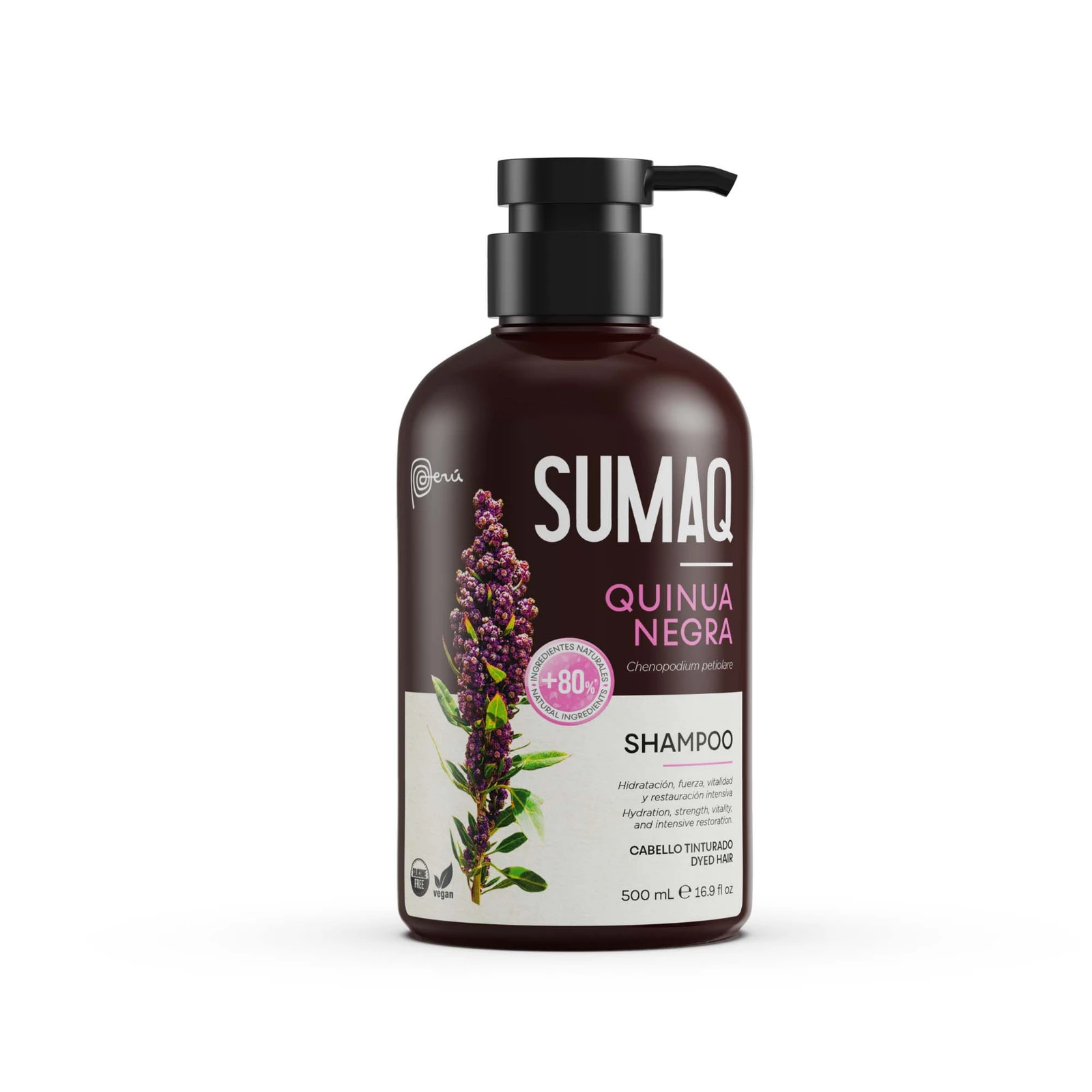 Shampoo Quinua Negra 500ml Sumaq