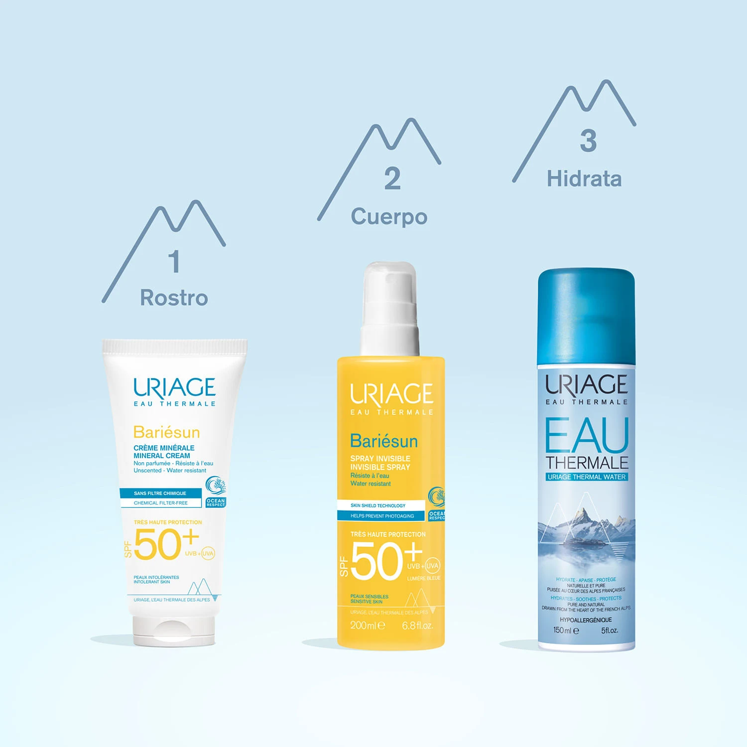 Uriage Bariésun Crema Mineral SPF50+ 100ml 5
